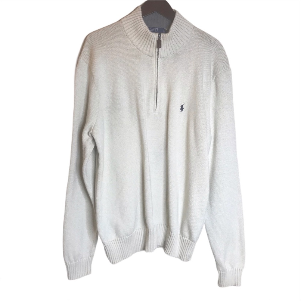 Polo Ralph Lauren Quarter Zip Pullover Sweater